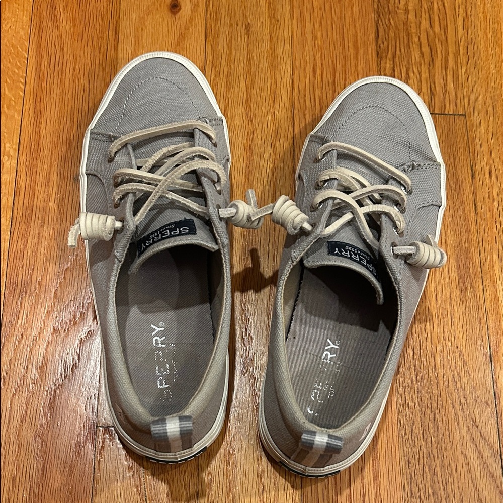 Sperry Gray Casual Lace-Up Shoes